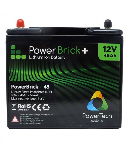 Batterie Lithium 45Ah de Kingmobilité pour scooter électrique senior, personne handicapée ou mobilité réduite